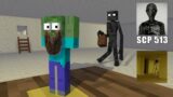 Monster School : THE BACKROOM & SCP 513 CHALLENGE – Minecraft Animation