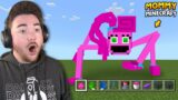 PLAYING THE MOMMY LONG LEGS MINECRAFT MOD… (so awesome)