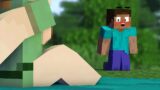 Steve You Gotta Help Me I'm Stuck – Alex and Steve Life (Minecraft Animation)