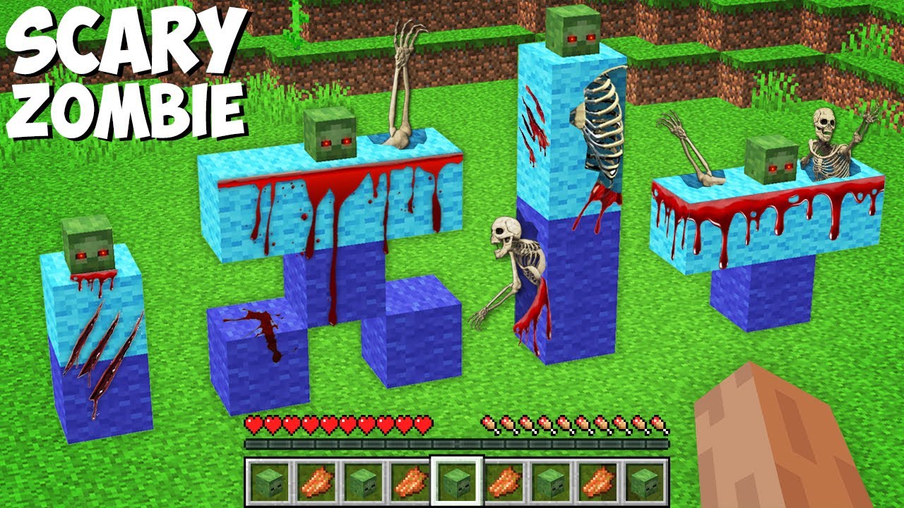 What SCARY WAY TO SPAWN ZOMBIES IS THE BEST In Minecraft ? HOW TO ...