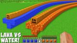 What ? USING THIS METHOD YOU CAN SPAWN SUPER LONG CURSED GOLEM in Minecraft ! LAVA VS WATER !