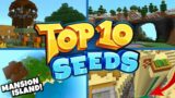 TOP 10 BEST NEW SEEDS For Minecraft 1.16 | EPIC MANSION SEEDS! (Minecraft Bedrock Edition Seeds)