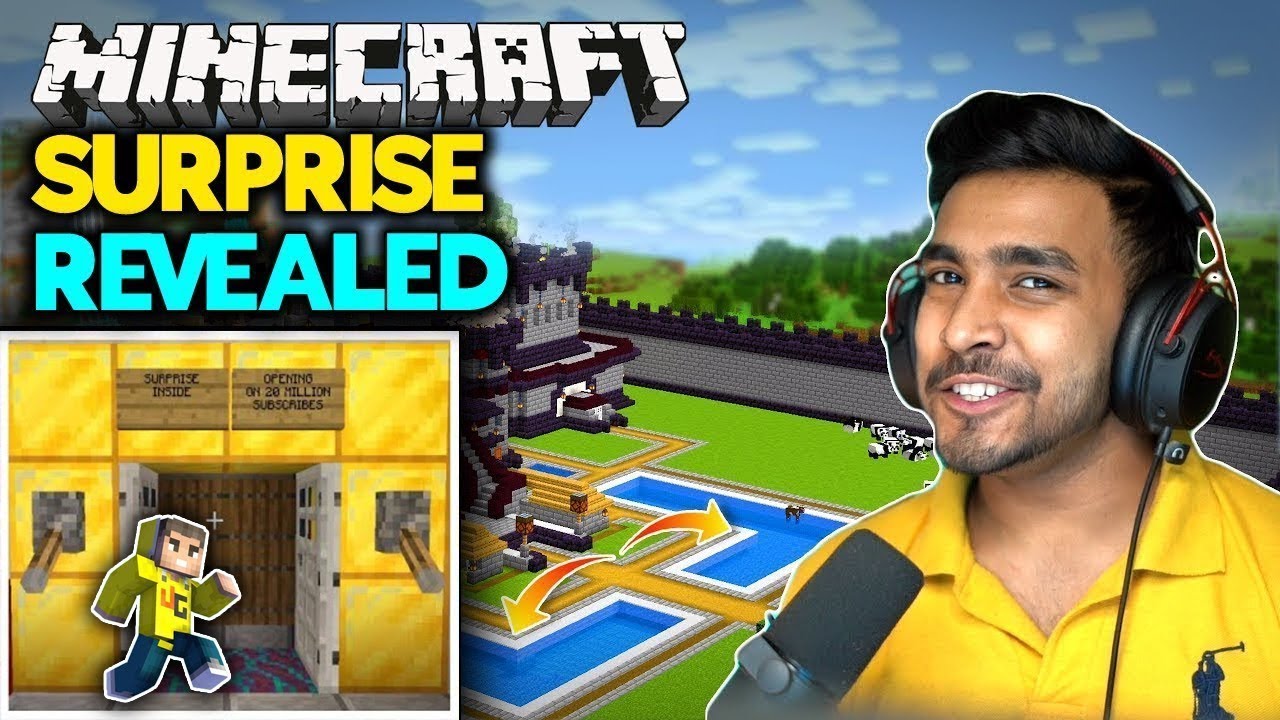 20 MILLION MINECRAFT SURPRISE REVEALED | MINECRAFT GAMEPLAY #78 ...