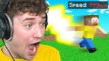 Breaking The Minecraft SPEED RECORD!