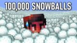 CRASHING A Pay-to-Win Minecraft Server with 100,000 Snowballs – #2
