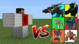 Gladiator Golem vs Minecraft Mutants