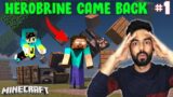 Herobrine Came Back to Destroy my Minecraft World – The Herobrine Saga #1