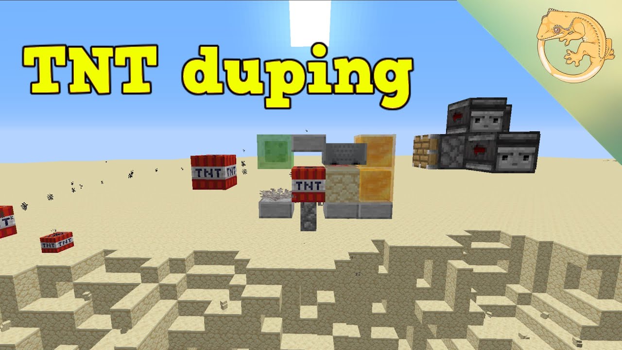 How to make simple TNT dupers in minecraft 1.17 Minecraft videos