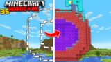 I Transformed The Nether Portal In Minecraft Hardcore! (#35)