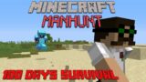 I Tried Surviving 100 days in Minecraft…whilst being hunted and here is what happened