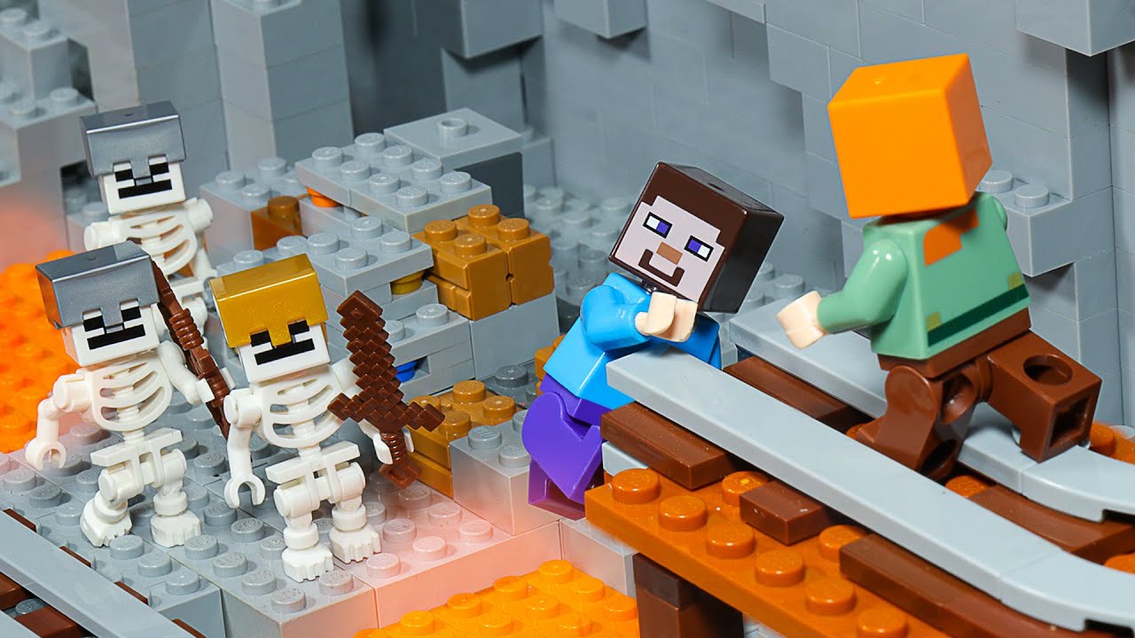 Lego Stop Motion Animation Compilation - LEGO Minecraft - Brickmine ...