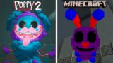 MINECRAFT Pug a Pillar VS Poppy Playtime 2 | ORIGINAL VS MINECRAFT