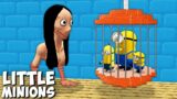 MOMO Found Little Minions in the Trap – Minecraft animations scooby craft Gameplay Minions Golem