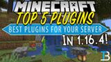 Minecraft 1.16.4 Plugins – Top 5 Best Plugins for Minecraft 1.16.4!