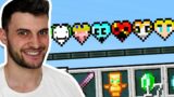 Minecraft, But There Are YouTuber Hearts…