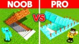 Minecraft NOOB vs PRO: SAFEST SECRET BASE  CHALLENGE