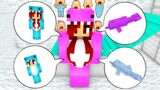 Monster School : ALL SEASON Cute Girl Animal & Cute Baby ANIMALS – Minecraft Animation