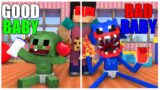 Monster School : BABY ZOMBIE vs BABY HUGGY WUGGY – Minecraft Animation