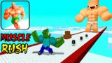 Monster School: MUSCLE RUSH RUN CHALLENGE 2 – Minecraft Animation