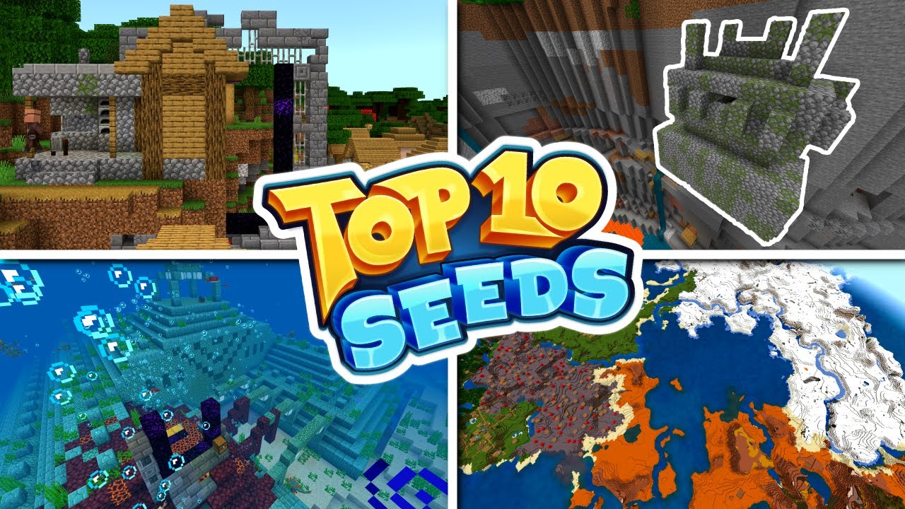 Top 10 Best New Seeds For Minecraft Bedrock Edition Pe Xbox Playstation Switch And Windows 10 2437