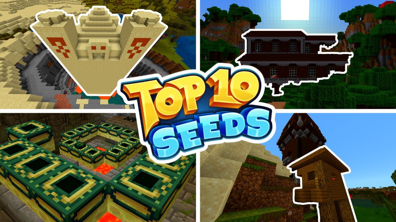 Top 10 Seeds For Minecraft 116 Broken Double End Portals