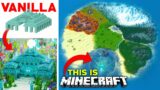 Transforming EVERY Biome In Minecraft – THE ULTIMATE SURVIVAL WORLD!