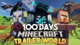 100 Days in a Minecraft TRAILER… Here's What Happened