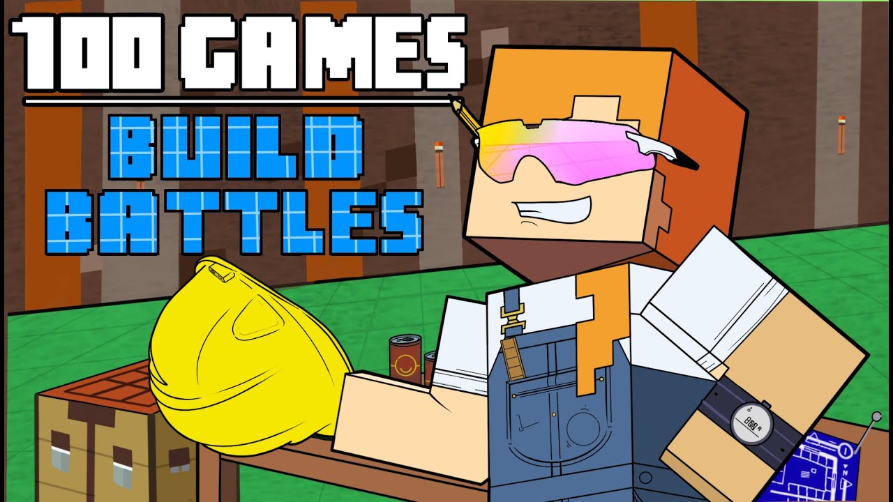 100 Games Minecraft Build Battles Minecraft Videos