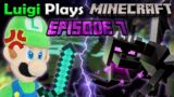 AMB – Luigi Plays Minecraft! Episode 7 ~ Dragon Defeated! (FINALE)