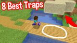 BEST 8 ONLINE TRAPS IN MINECRAFT BY SCOOBY CRAFT PART 2