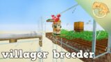 How to build a villager breeder for minecraft 1.19