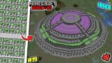 I Built a Slime Farm inside an UFO in Minecraft Hardcore ( Hindi )