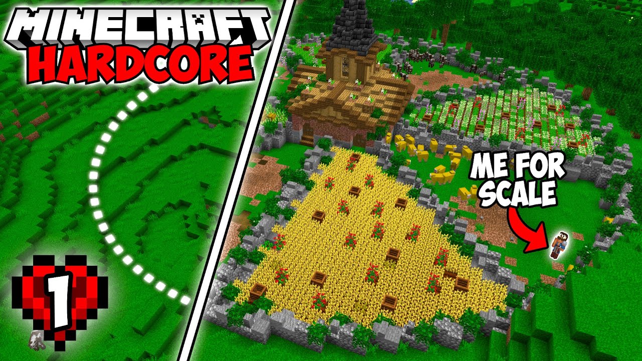 I Had The Perfect Start In Minecraft 1 19 Hardcore 1 Minecraft Videos