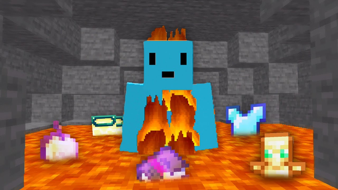 Minecraft But Damage Drops Op Loot Minecraft Videos