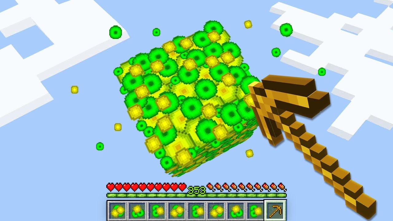 Minecraft, But It's Only 1 XP Block... Minecraft videos