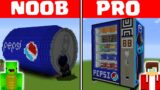 Minecraft NOOB vs PRO: PEPSI HOUSE SECURITY BASE by Mikey Maizen and JJ (Maizen Parody)