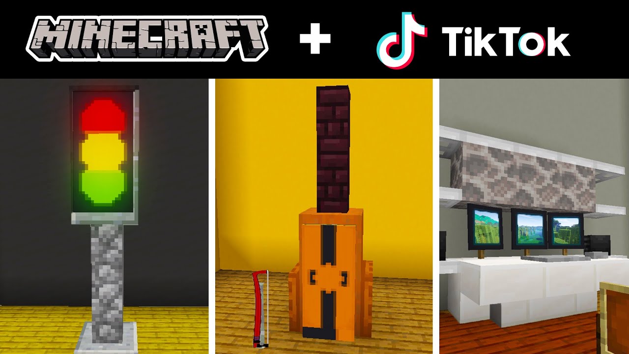 Minecraft Tik Tok Compilation 20 Minecraft Videos 