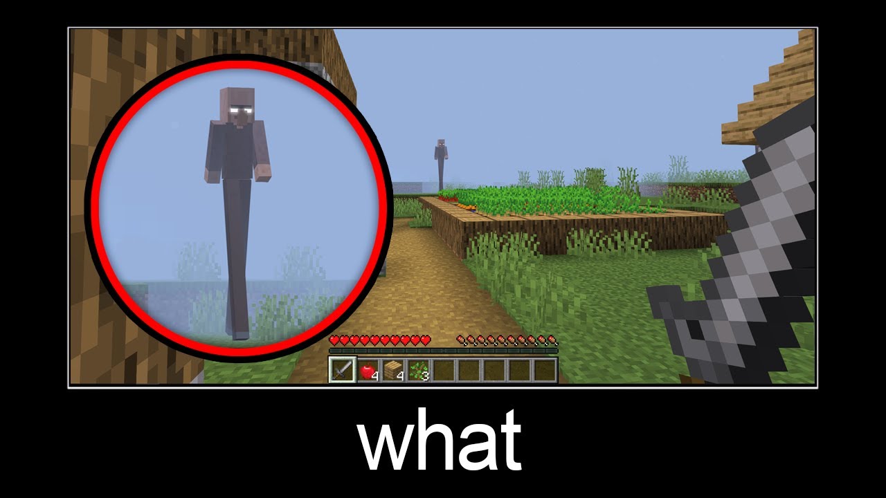 Minecraft Wait What Meme Part 71 Crushed Villager You 