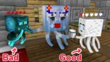Monster School : BABY GHAST, GOOD & BAD – Minecraft Animation