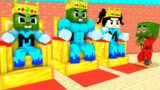 Monster School : King Ice Baby Zombie and Poor Squid Game Doll  – Minecraft Animation