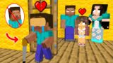 Monster School : Unloved Herobrine cant See and Loved Sister – Sad Story – Minecraft Animation