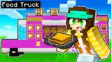 Opening a PB&J FOOD TRUCK in Minecraft
