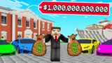 PLAYING as a QUINTILLIONAIRE in Minecraft!