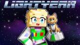 Rescuing Lightyear in Minecraft