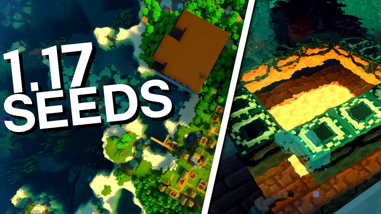 TOP 10 BEST NEW SEEDS For Minecraft 1.17 Bedrock Edition! (PE, Xbox