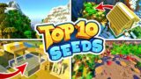 TOP 10 BEST NEW SEEDS For Minecraft Bedrock Edition 1.17.34!