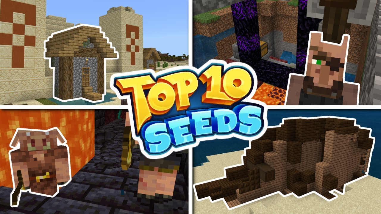 TOP 10 BEST NEW SEEDS For Minecraft Bedrock Edition! (PE, Xbox