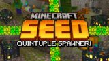 The BEST MINECRAFT SEED For Building A MOB XP FARM! (Bedrock Edition 1.16)