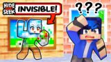 Using INVISIBLE Cheats In Minecraft Hide N' Seek!