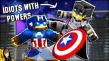What if IDIOTS had SUPER POWERS in MINECRAFT?!? [Fisks Super Heroes – Mod]